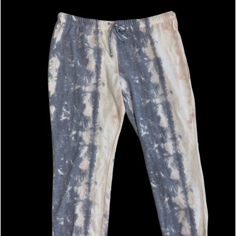Brushed tie-dye sweatpants women’s 2X